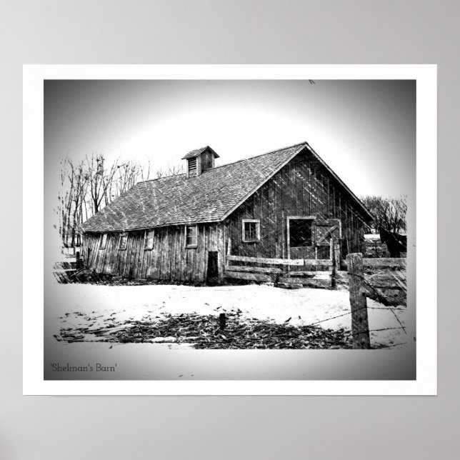 Shelman's Barn wall art (Front)