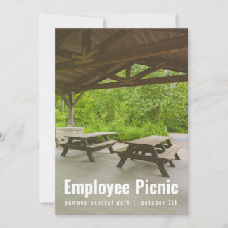 Shelter House Picnic Invitation
