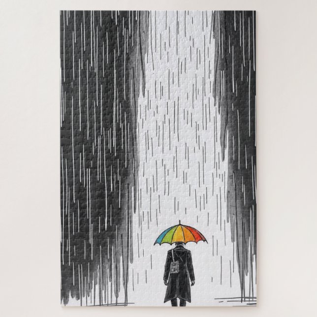 “Shelter in Color” Jigsaw Puzzle (Vertical)