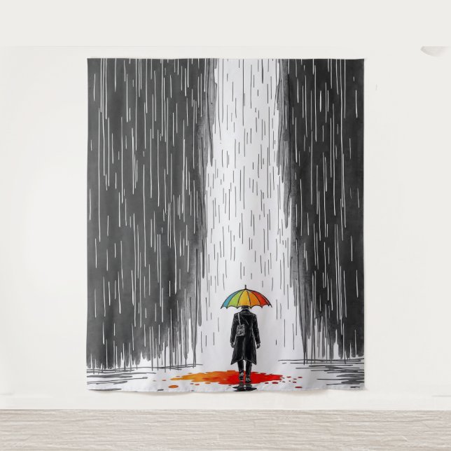 “Shelter in Color” Tapestry (Front)