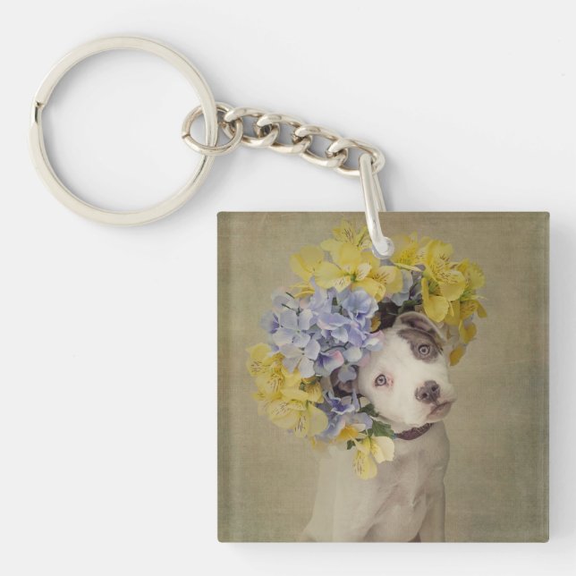 Shelter Pets Project - Rascal Keychain (Front)