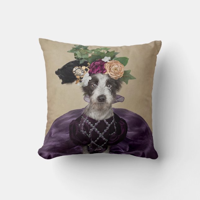 Shelter Pets Project - Whimsee Throw Pillow (Front)