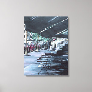 Sheltered By Mid Morning Sun Canvas Print