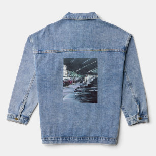 Sheltered by Mid Morning Sun Denim Jacket
