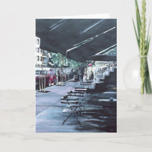 Sheltered by Mid Morning Sun Greeting Card