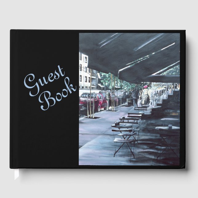 Sheltered by Mid Morning Sun Guest Book (Front)