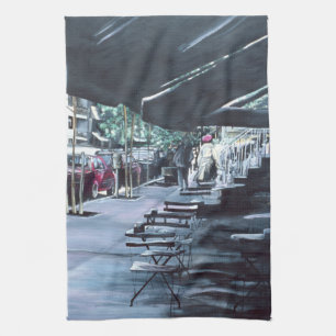 Sheltered by Mid Morning Sun Kitchen Towel