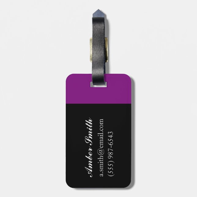 Sheltering cows 2011 luggage tag (Back Vertical)