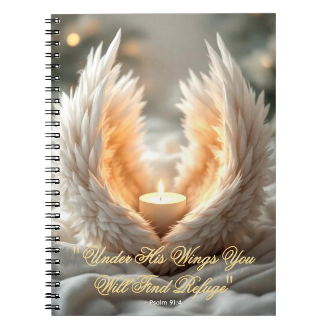 Sheltering Wings - Christian Prayer & Hope Journal (Front)