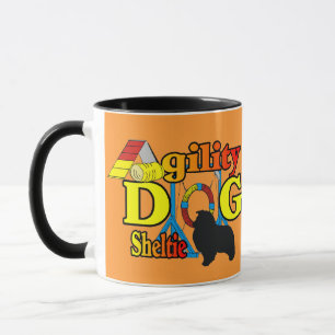 Sheltie Agility Shetland Sheepdog Gifts Mug