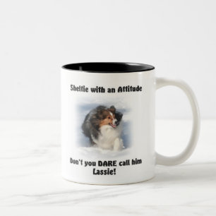 Sheltie Attitude Mug