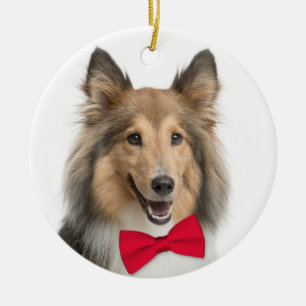 Sheltie Christmas Ornament