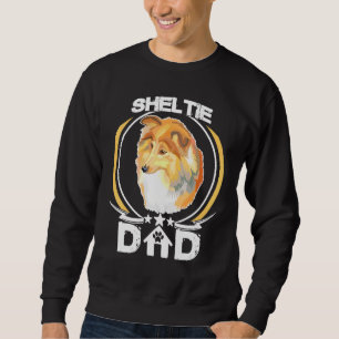 Sheltie Dad For Dog Fathers Day Tee Men