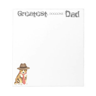 Sheltie Dad Notepad