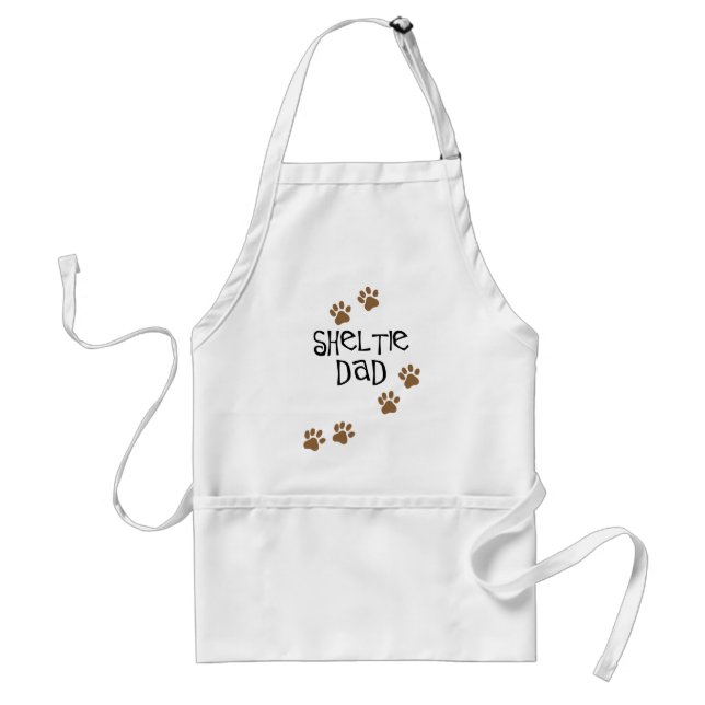 Sheltie Dad Standard Apron (Front)