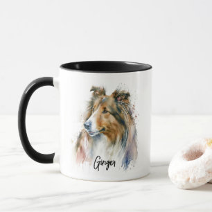 Sheltie Dog Breed Personalized Mug