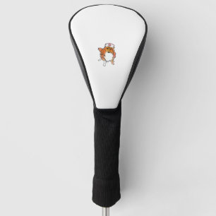 Sheltie Dog in Nurse Hat – animalsinhats Classic T Golf Head Cover