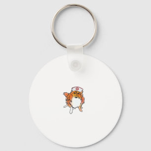 Sheltie Dog in Nurse Hat � animalsinhats Classic T Keychain