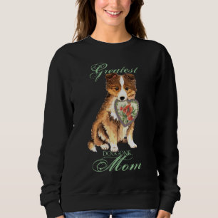 Sheltie Heart Mom Sweatshirt