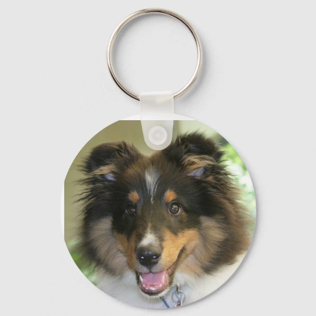 Sheltie Keychain (Front)