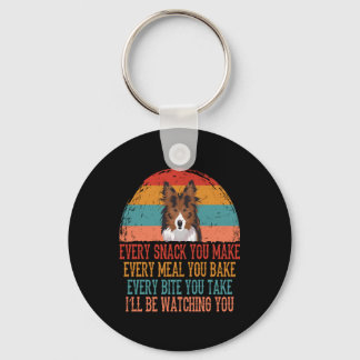 Sheltie Keychain