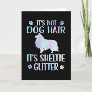 Sheltie Lover Shetland Sheepdog Owner Sheltie Mom Card
