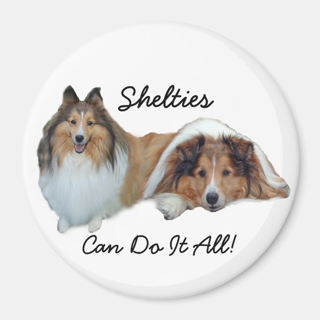 Sheltie Magnet (Front)
