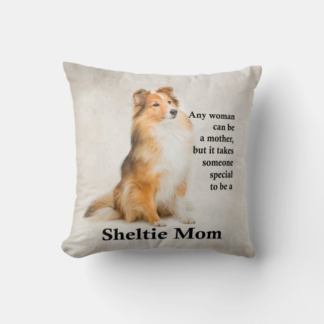 Sheltie Maman Coussin (Recto)
