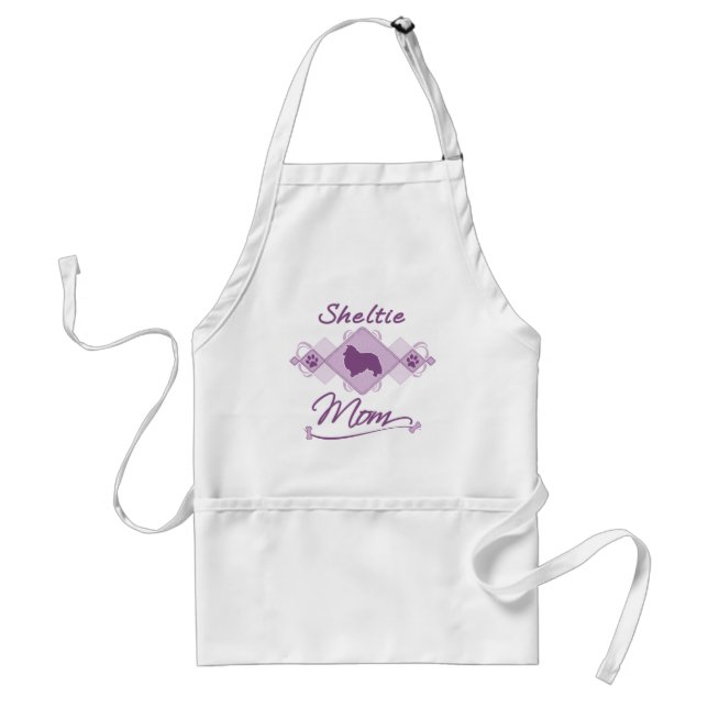 Sheltie Mom Standard Apron (Front)