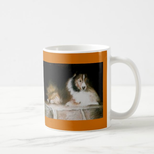 Sheltie Mug (Right)