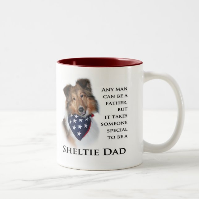 Sheltie Papa #3 Mug (Droit)