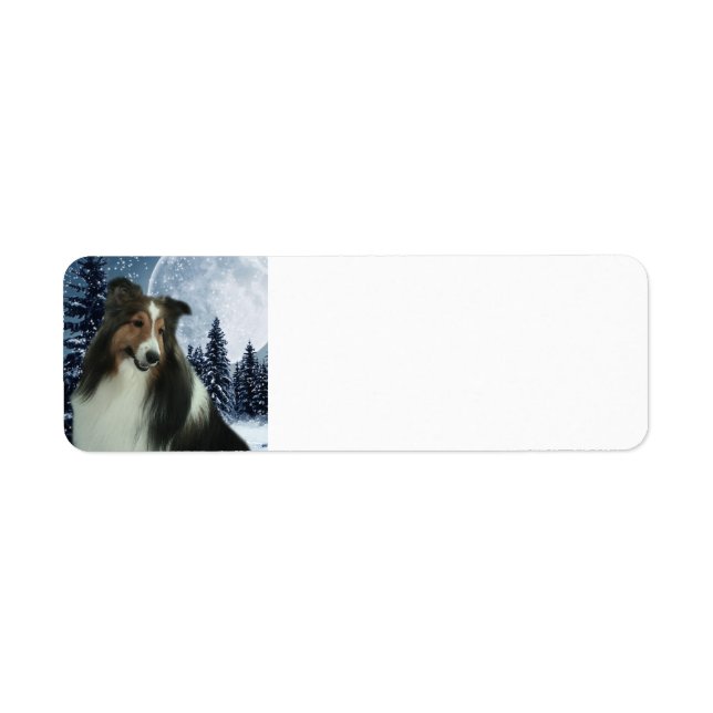 Sheltie Return Address Label (Front)