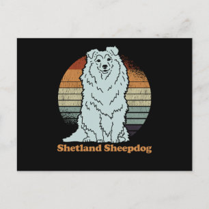 Sheltie Shetland Sheepdog   Dog Owner Shelties Postcard