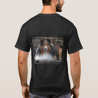 Sheltie T-shirt  two sided