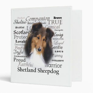 Sheltie Traits Binder