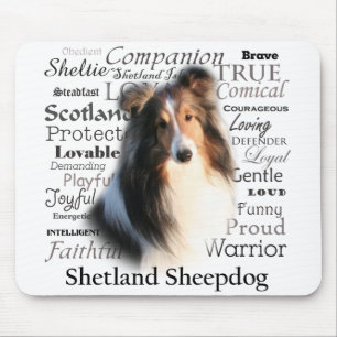 Sheltie Traits Mousepad