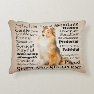 Sheltie Traits Pillow