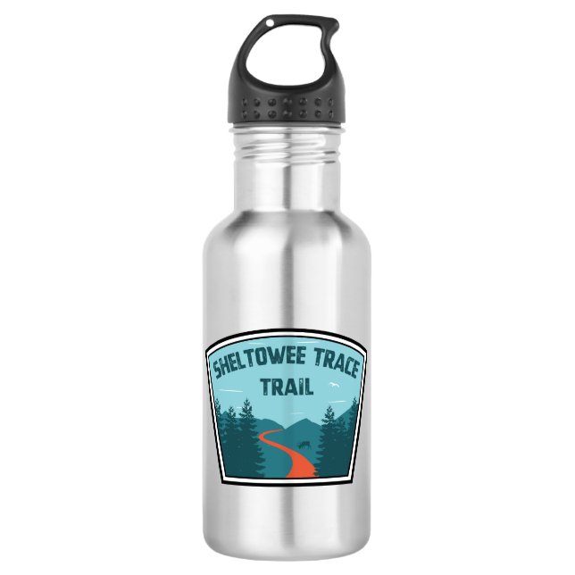 Sheltowee Trace Trail Kentucky Tennessee 532 Ml Water Bottle (Front)