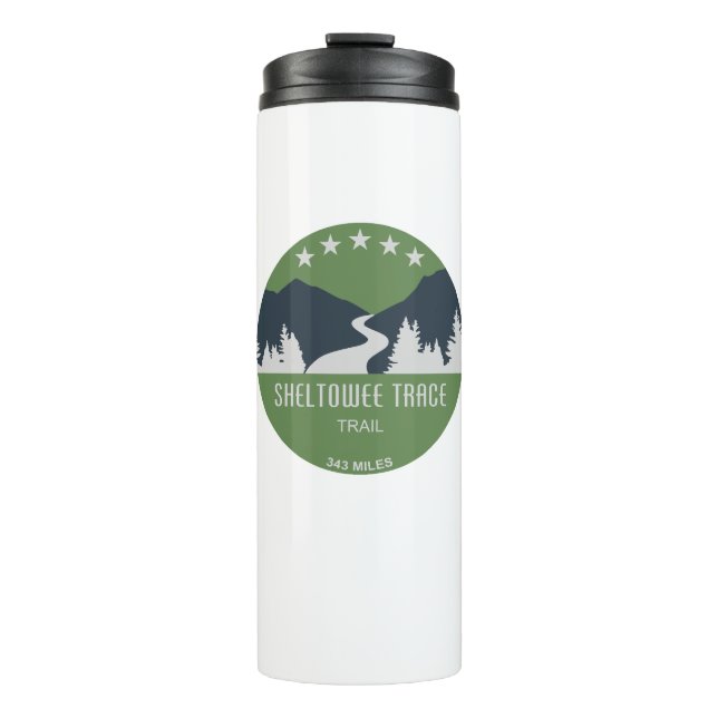 Sheltowee Trace Trail Kentucky Tennessee Thermal Tumbler (Front)