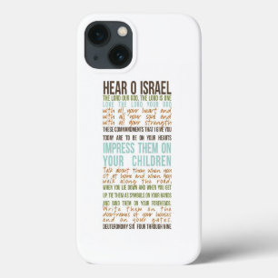 Shema prayer iPhone 13 case