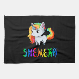 Shemeka Unicorn Kitchen Towel