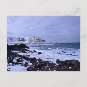 Shemya island Cable Bowl N shore Postcard