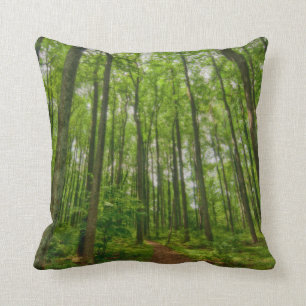 Shenandoah Forest Throw Pillow
