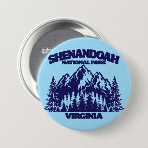 Shenandoah National Park 3 Inch Round Button