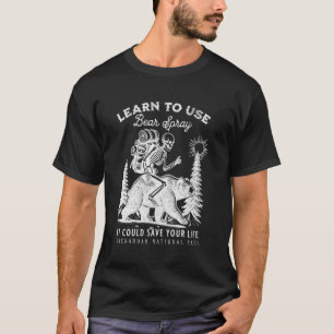 Shenandoah National Park Bear Spray Funny Hiking C T-Shirt
