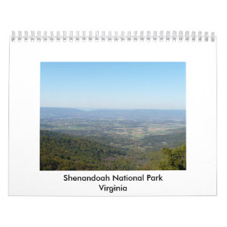 Shenandoah National Park Calendar