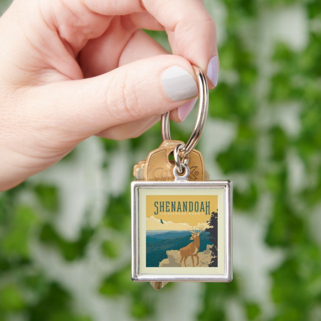Shenandoah National Park | Deer Keychain (Hand)
