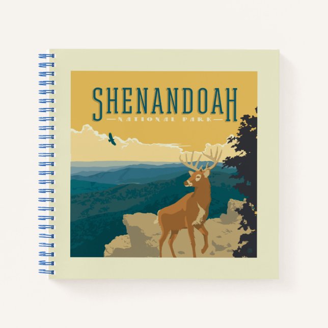 Shenandoah National Park | Deer Notebook (Front)