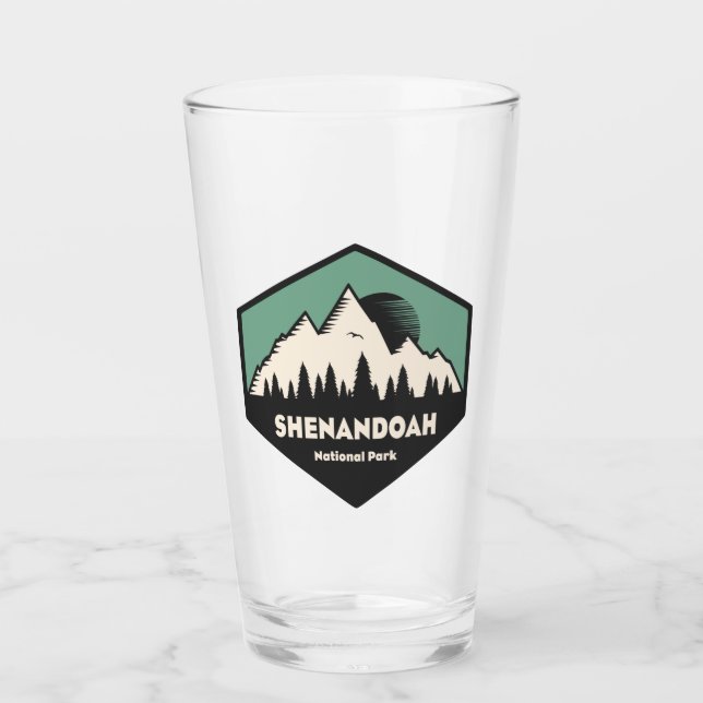 Shenandoah National Park Glass (Front)