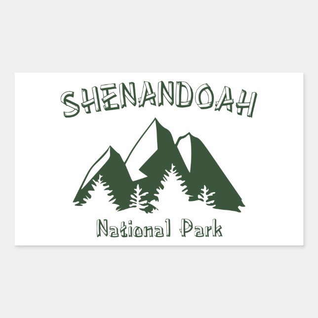 Shenandoah National Park Sticker (Front)